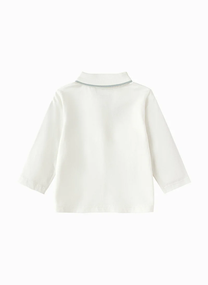 Balabala White Baby Boys Lapel long sleeve T-shirt for Men | Best Price UAE